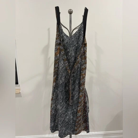 rag & bone Black Multi Floral Print Colette Slip Dress - Picture 7 of 12